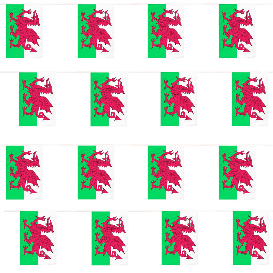 Click to view product details and reviews for Wales Welsh Cymru 10m Polyester Bunting 24 Flags.