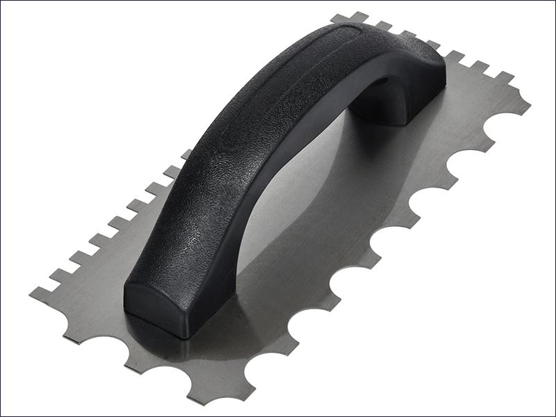 Click to view product details and reviews for Wall Floor Notched Adhesive Trowel 6 20mm Plastic Handle 9 X 4in Vit102950.