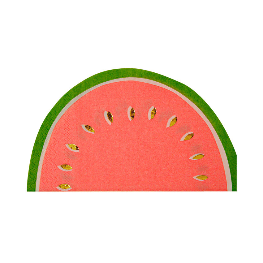 Click to view product details and reviews for Watermelon Napkins Pack Of 16.