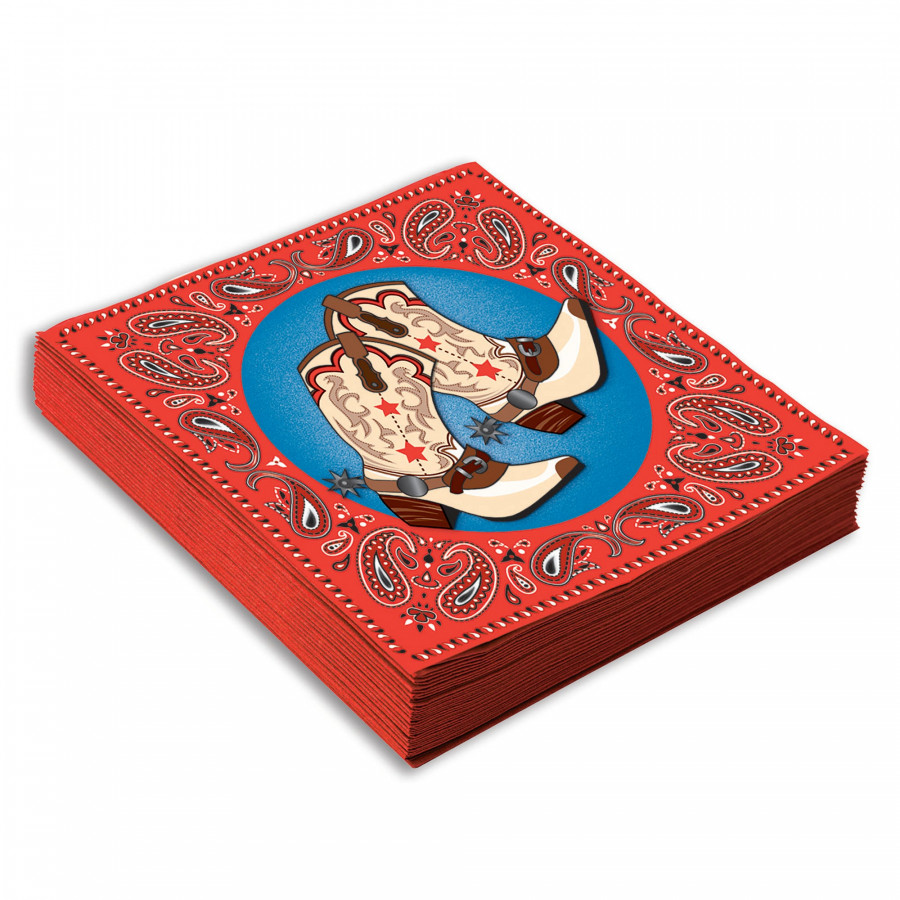 Click to view product details and reviews for Way Out West 16 Large Paper Napkins.