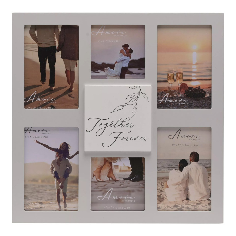 Wedding Photo Frame Together Forever Picture Home Decor Couple Engagement Gift