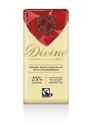 Click to view product details and reviews for White Chocolate With Strawberries 90g Dvn12.