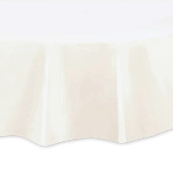 Click to view product details and reviews for White Round 84 Plastic Tablecover.