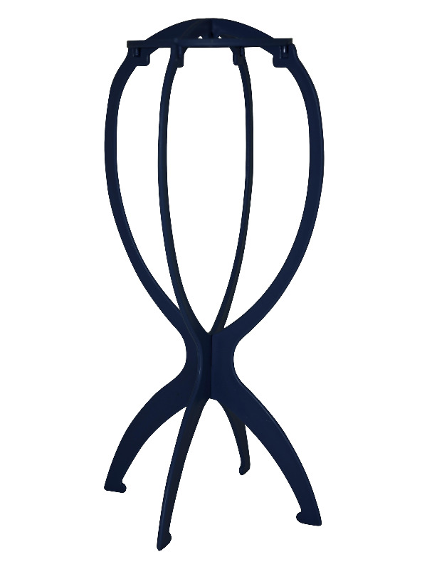 Click to view product details and reviews for Wig Holder Plastic Blue For Organising Wigs.