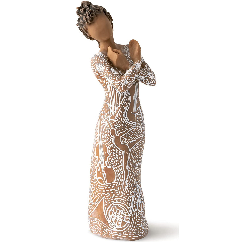 Willow Tree Power of Music Speak Sculpture Keepsake Figurine Ornament Gift Box