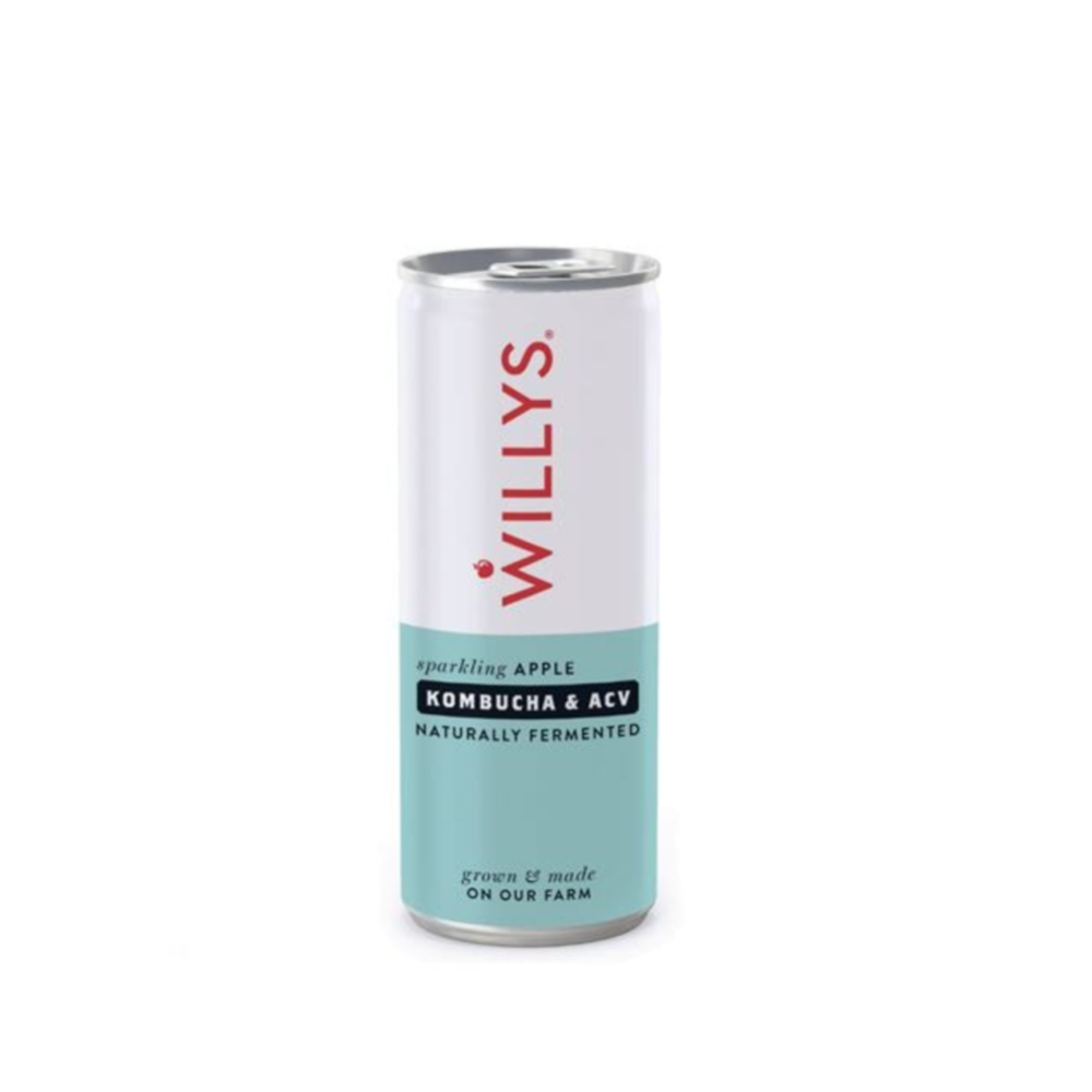 Click to view product details and reviews for Willys Natural Acv Apple Kombucha Energy Drink 250ml X 12 97028.
