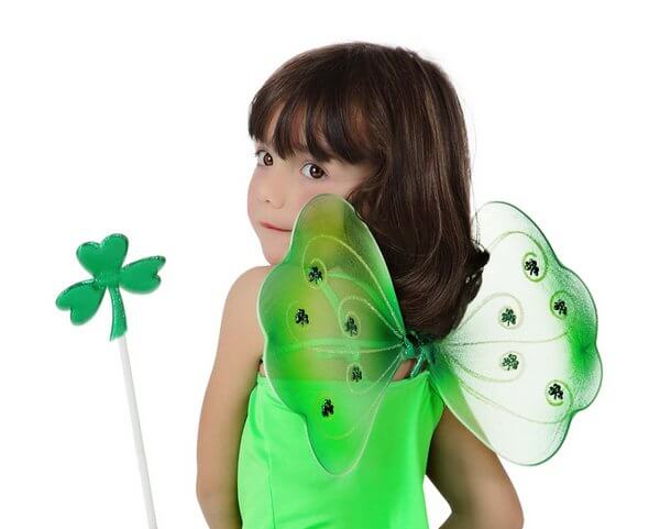 Wings Butterfly Green 36x20cms