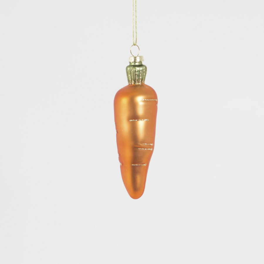Click to view product details and reviews for Winter Veggies Carrot Hanging Decoration Bauble.