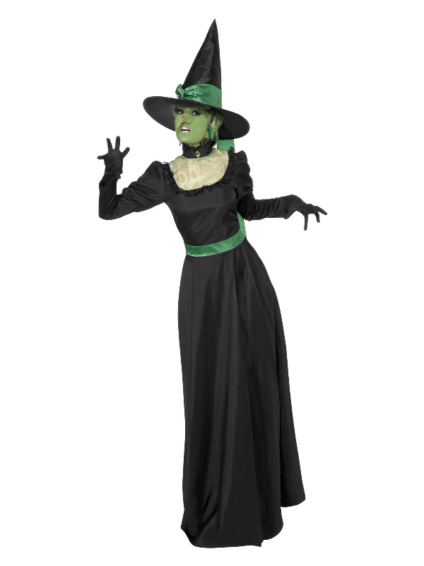 Click to view product details and reviews for Witch Costume Black With Dress Hat L.