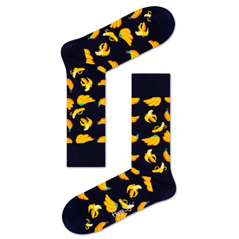 Womens Socks 1 Pair Novelty Unisex Casual Crew Funky Gift UK 4-7 Banana