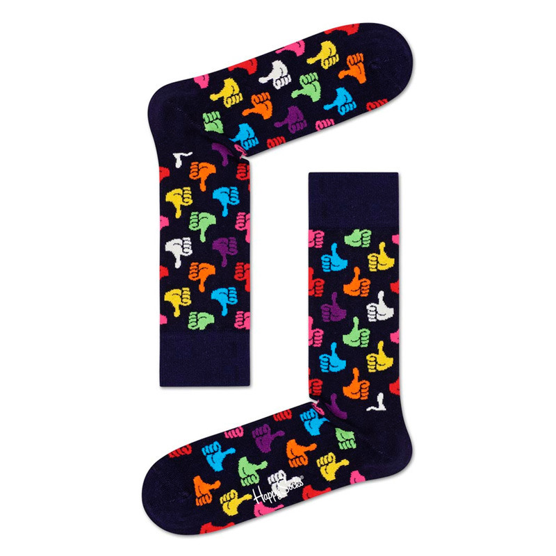 Womens Socks 1 Pair Novelty Unisex Casual Crew Funky Gift UK 4-7 Thumbs Up