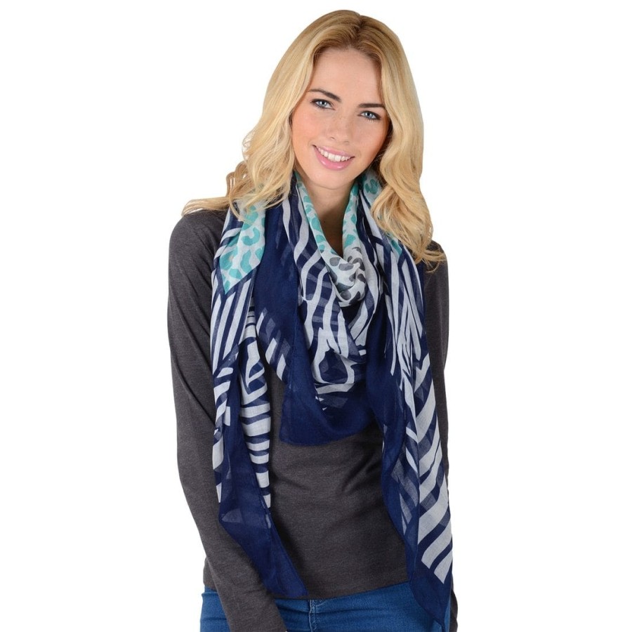 Click to view product details and reviews for Womens Zambia Animal Print Square Summer Scarf.