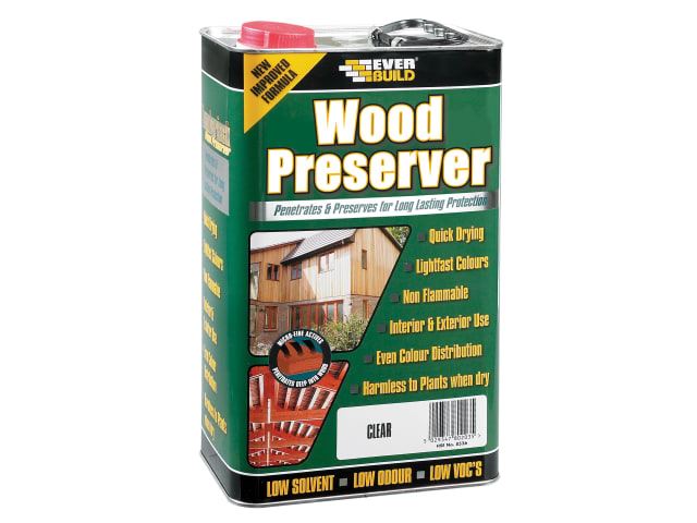 Wood Preserver Fir Green 5 litre EVBLJFG05