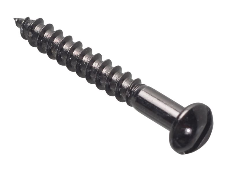 Click to view product details and reviews for Wood Screw Slotted Round Head St Black Japanned 11 2in X 10 Forge Pack 8 Forfpr11210j.