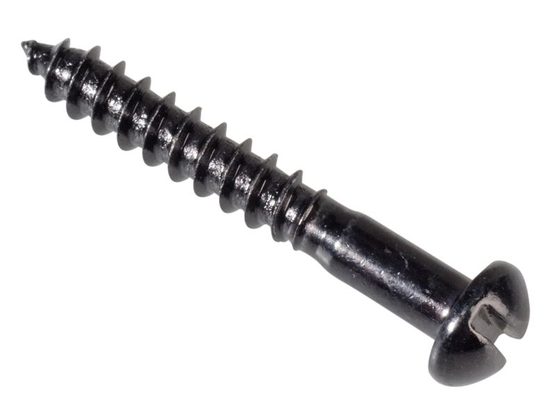 Click to view product details and reviews for Wood Screw Slotted Round Head St Black Japanned 1in X 6 Forge Pack 35 Forfpr16j.