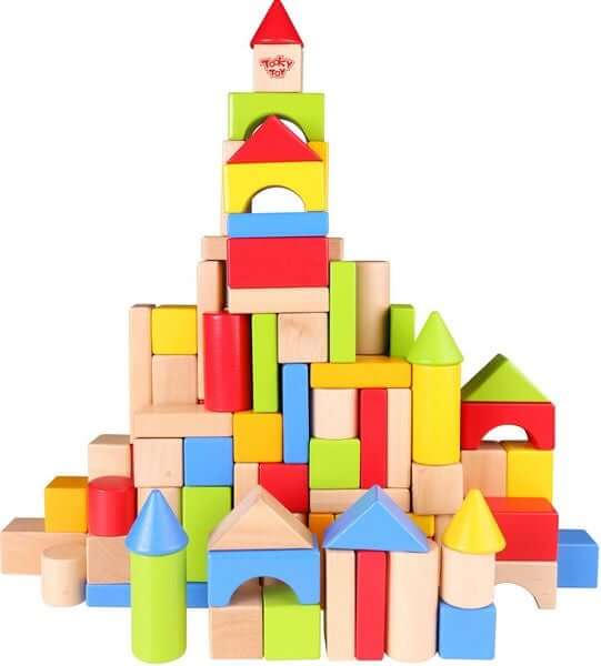 Wooden Blocks  - 100 piece set