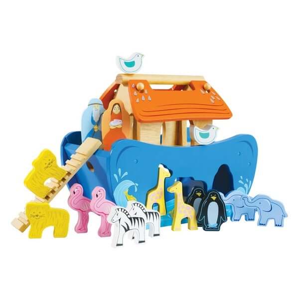 Wooden Noah's Ark Shape Sorter by Le Toy Van