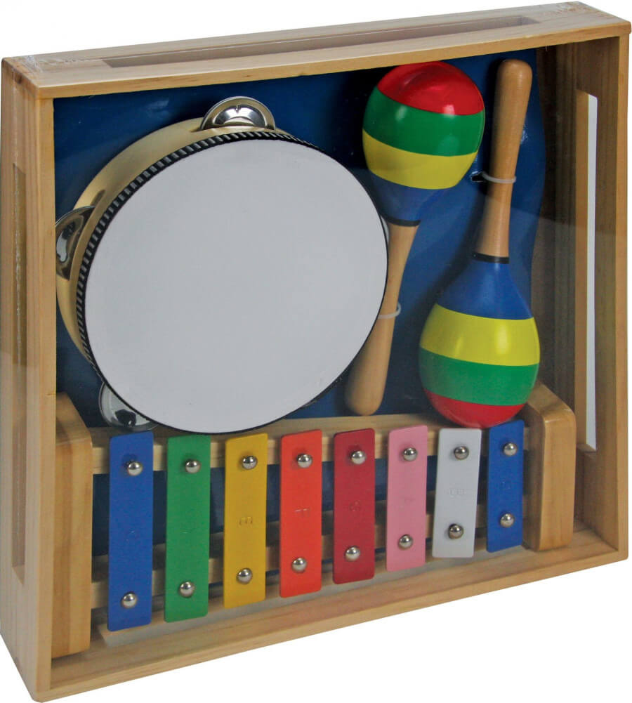 Click to view product details and reviews for Wooden Rainbow Musical Set.