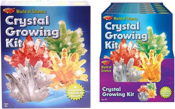World Of Science Crystal Growing Kit Grow Your Own Crystal Ideal For Children