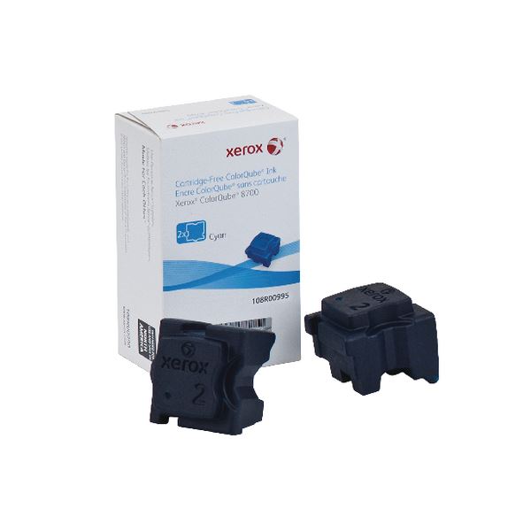 Xerox Colorqube 8700 Ink Cyan Pk2 - XR85619