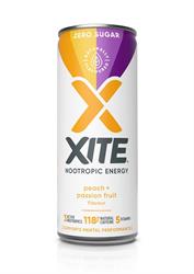 XITE Focus Energy Peach and Passionfruit 330ml - XTE1