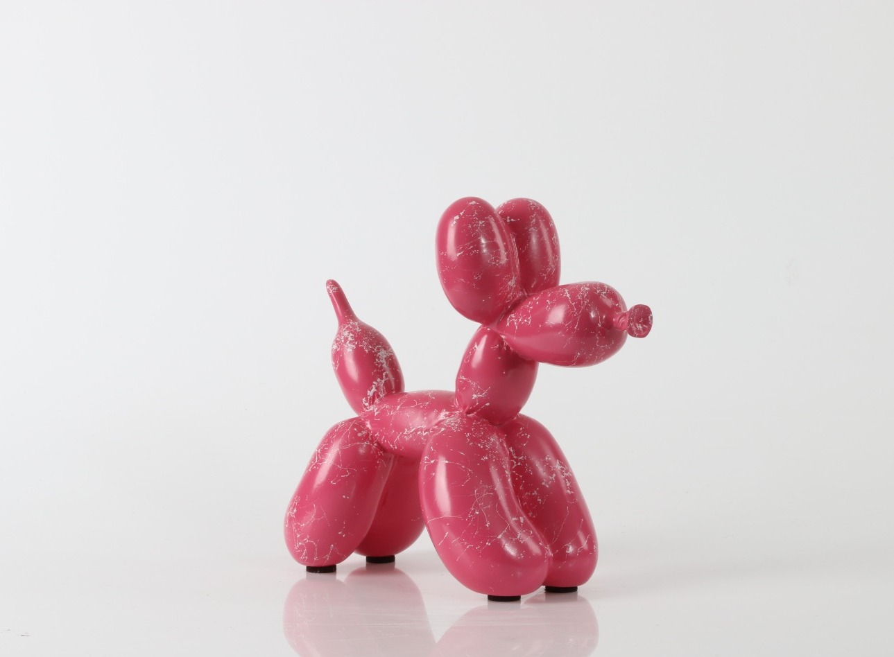 Click to view product details and reviews for Yappiedogsâ¢ Berry Pink Marble Balloon Dog.