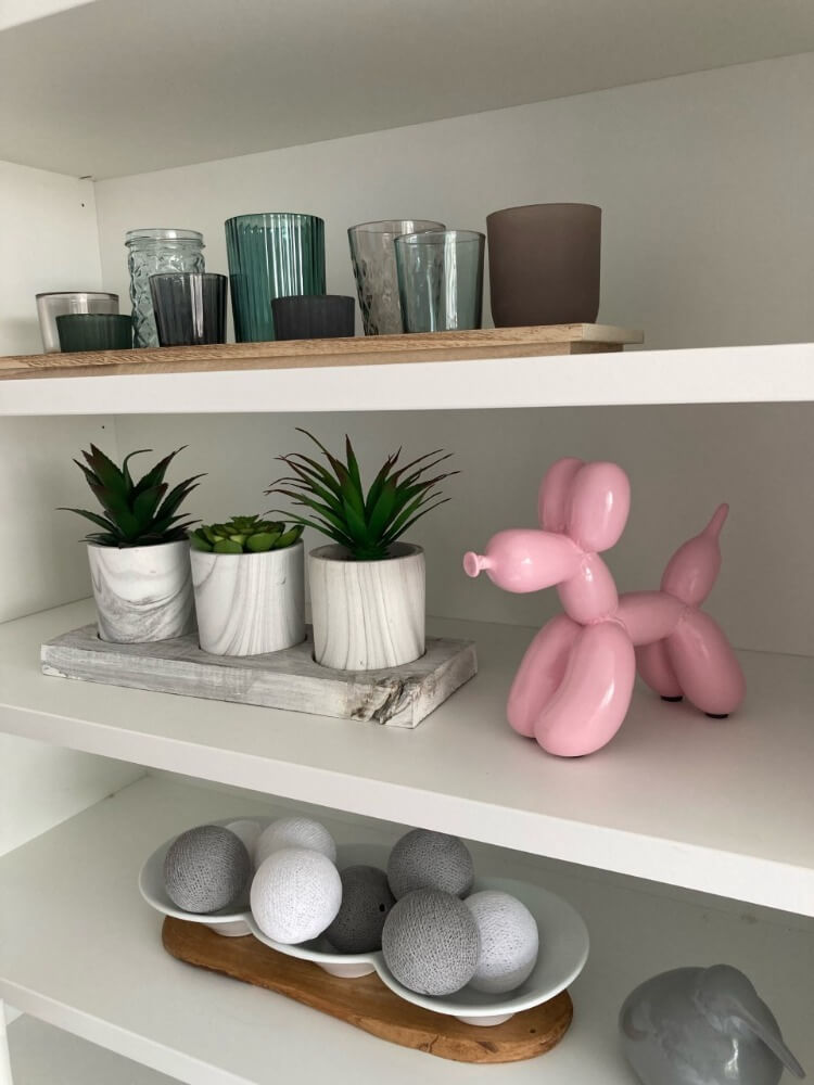 Yappiedogsâ¢ Candy Pink Balloon Dog Ornament