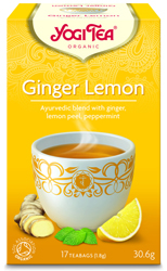 Yogi Tea Ginger Lemon Organic 17 Bag - YT-480804