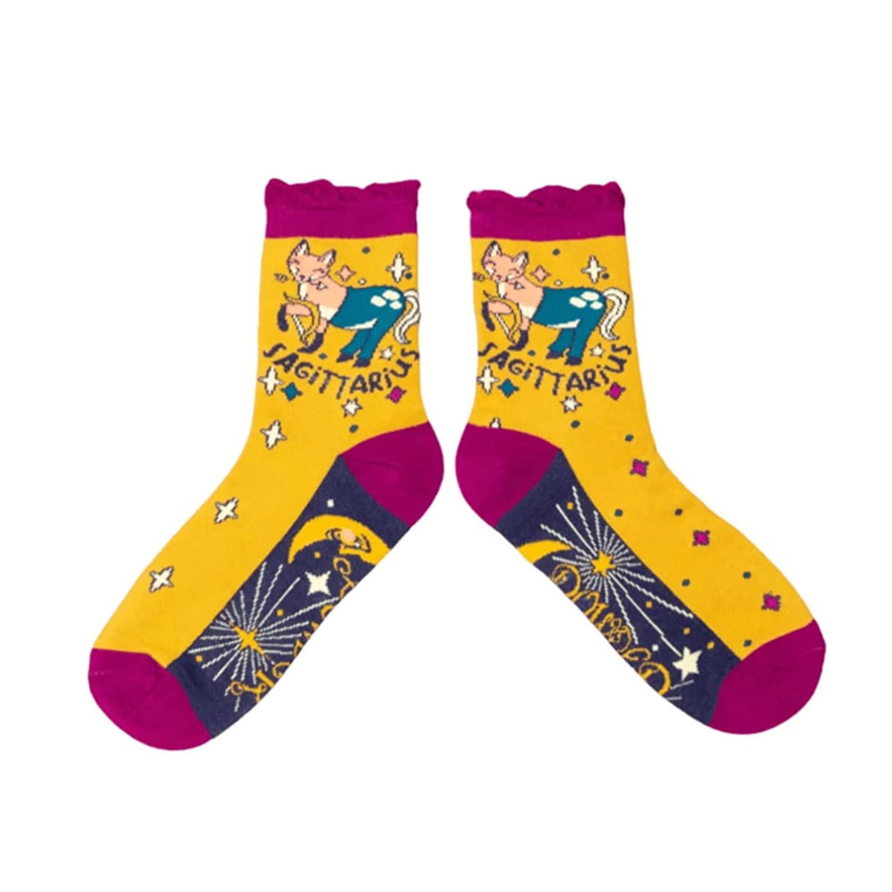 Zodiac Ankle Socks Sagittarius Cazaar