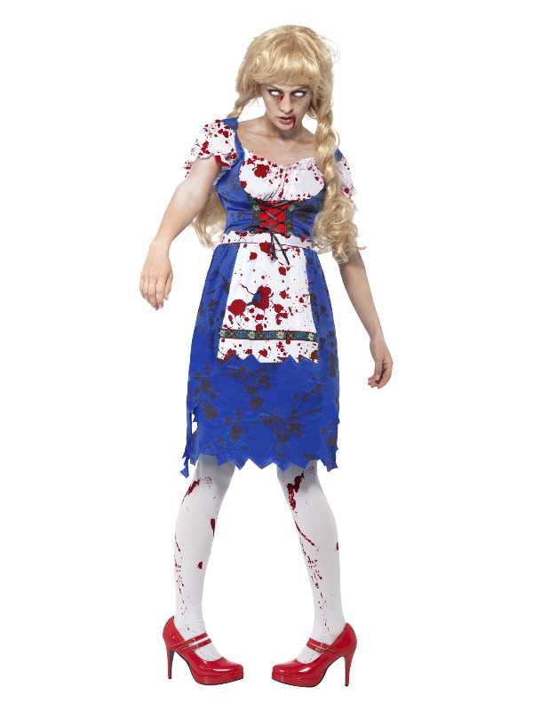 Click to view product details and reviews for Zombie Bavarian Female Costume Medium.