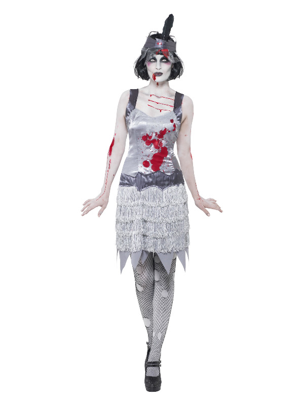 Click to view product details and reviews for Zombie Flapper Dress Costume Medium.