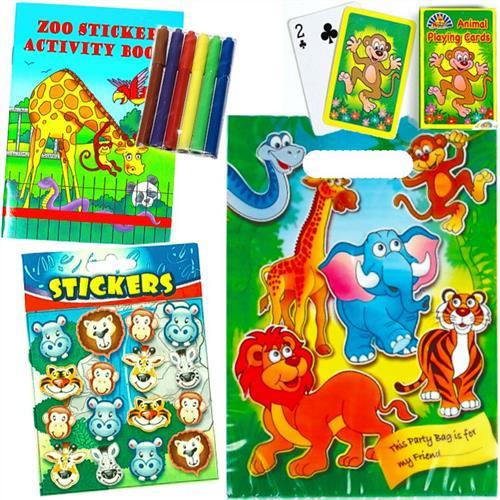 Click to view product details and reviews for Zoo Animal Filled Party Bag.